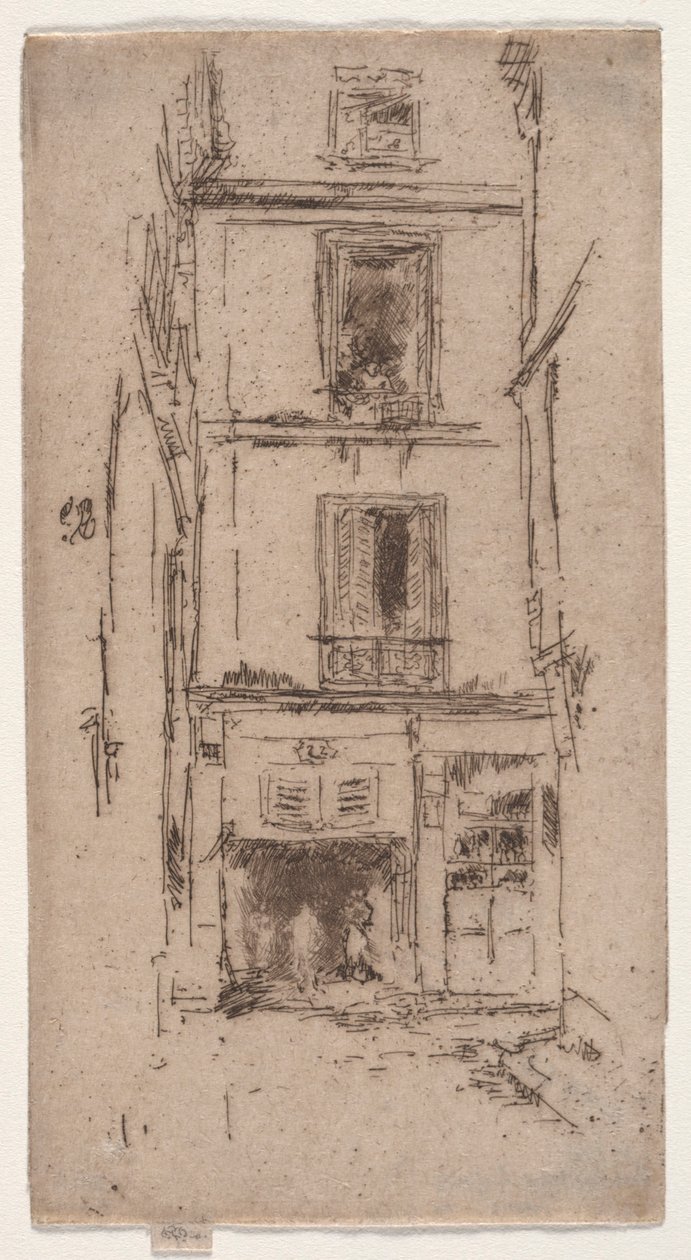 Rue des Bons Enfants, Tours av James McNeill Whistler