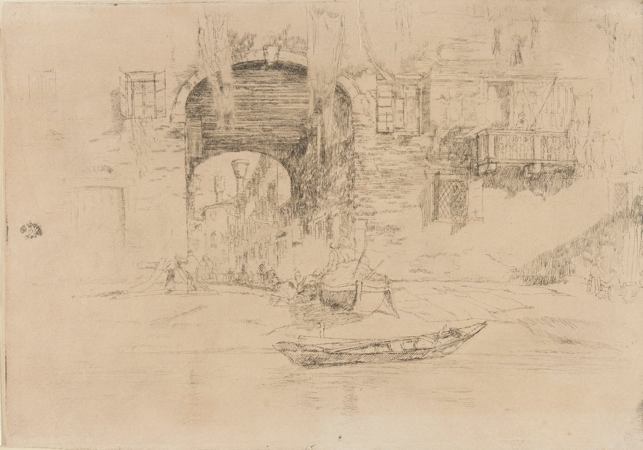 San Biagio av James Abbott McNeill Whistler