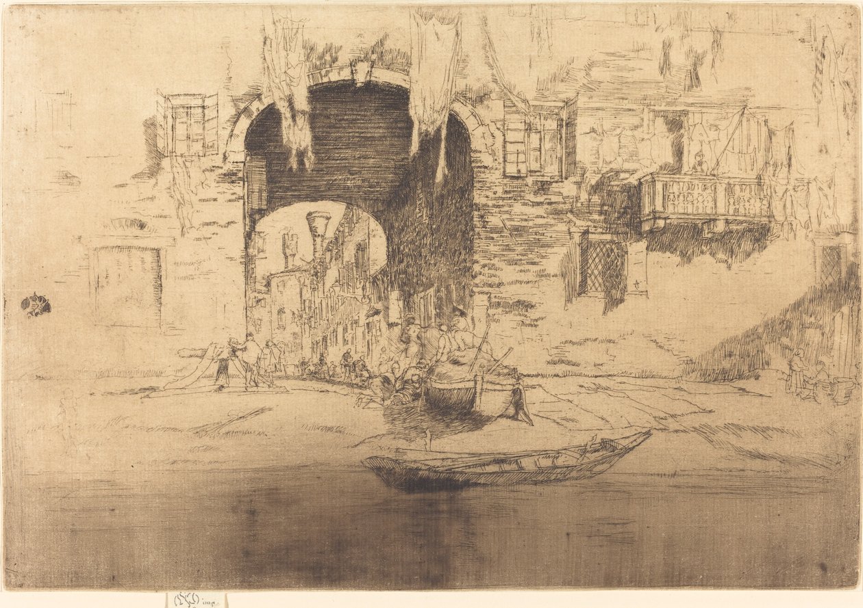 San Biagio av James Abbott McNeill Whistler