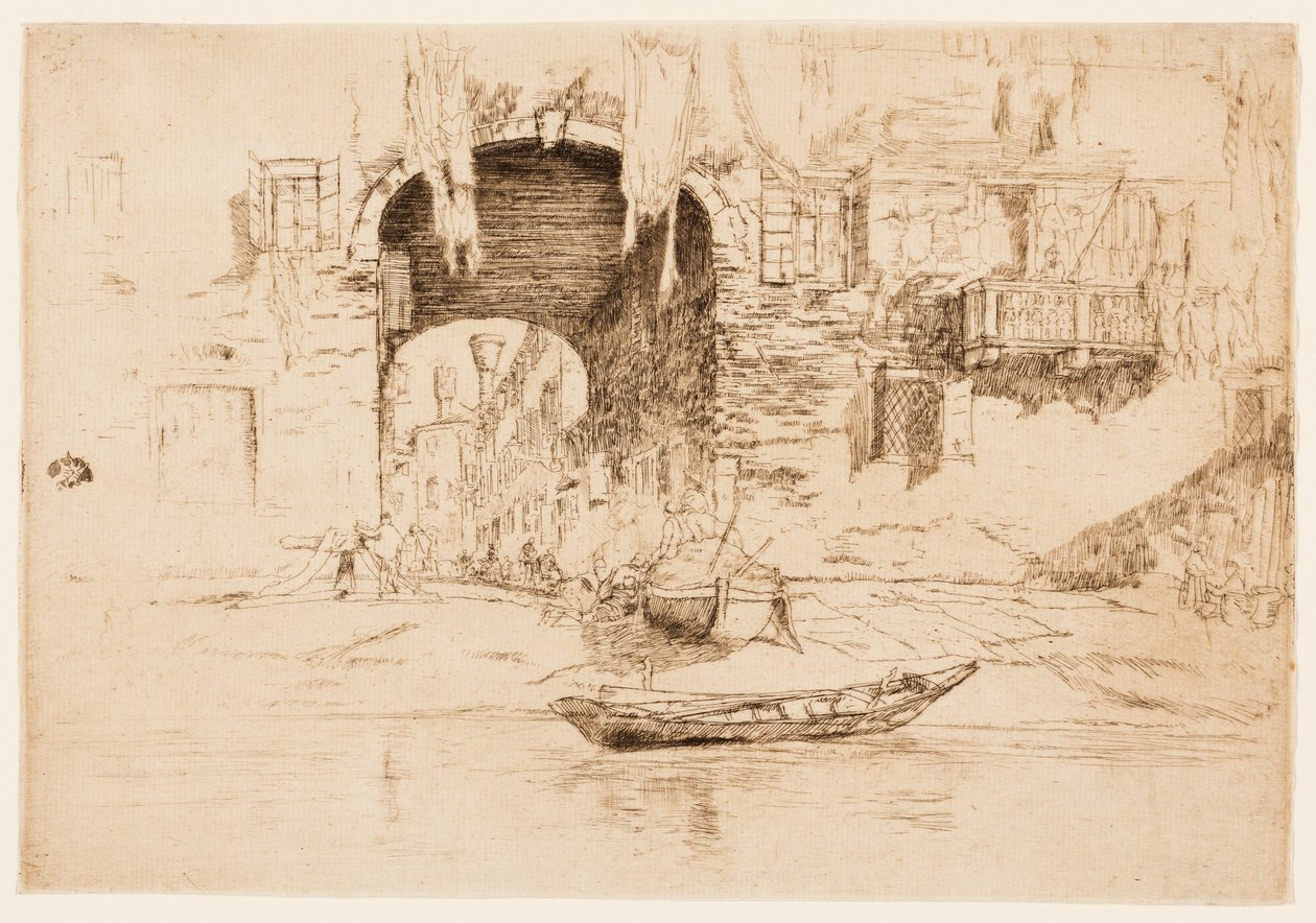 San Biagio av James Abbott McNeill Whistler