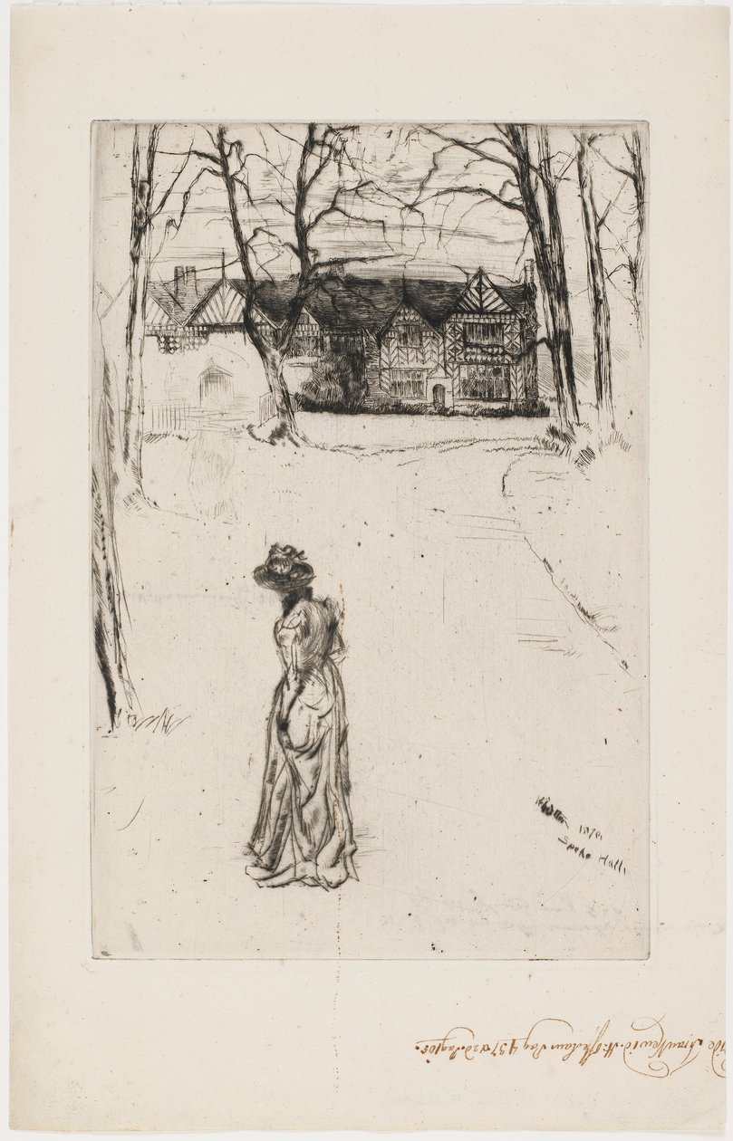 Speke Hall: Avenyn av James Abbott McNeill Whistler