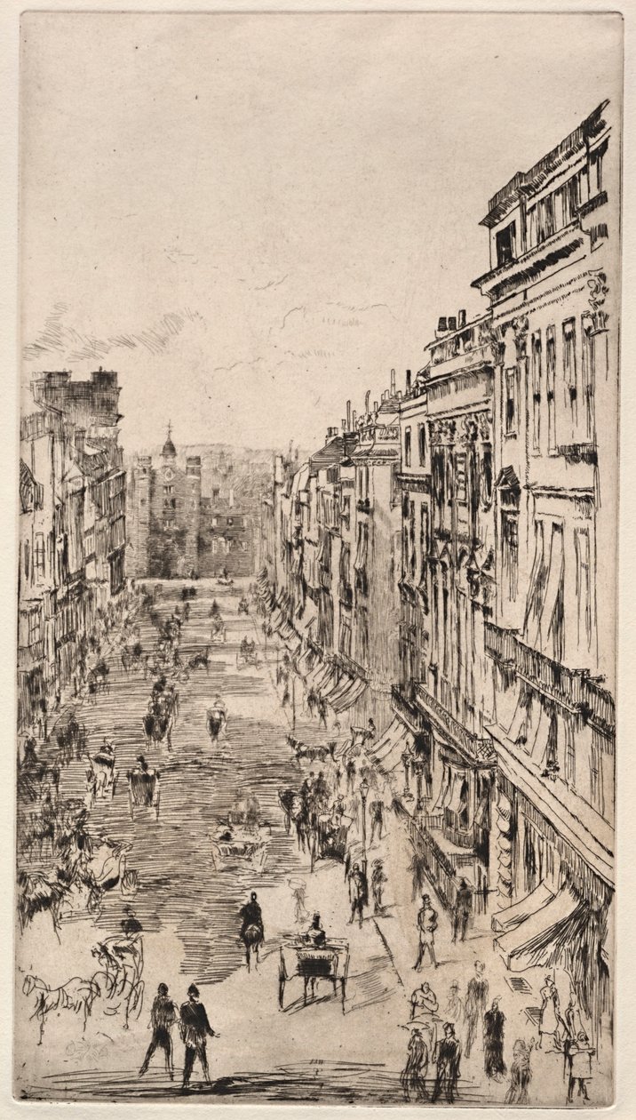 St James Street av James McNeill Whistler
