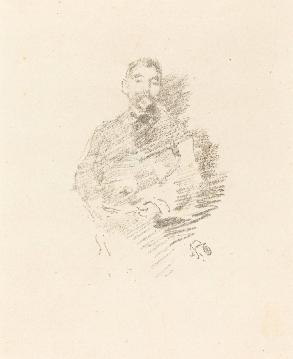 Stephane Mallarme av James Abbott McNeill Whistler