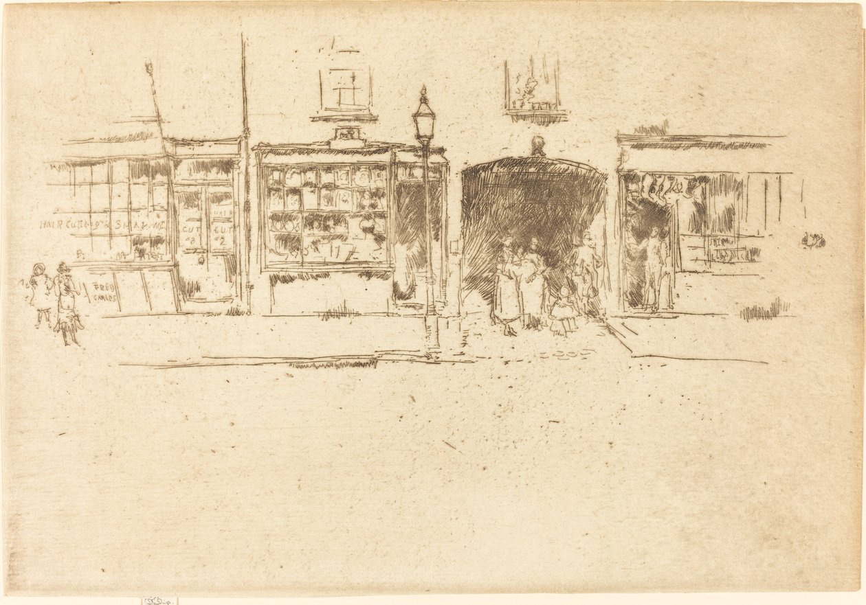 Frisören av James Abbott McNeill Whistler