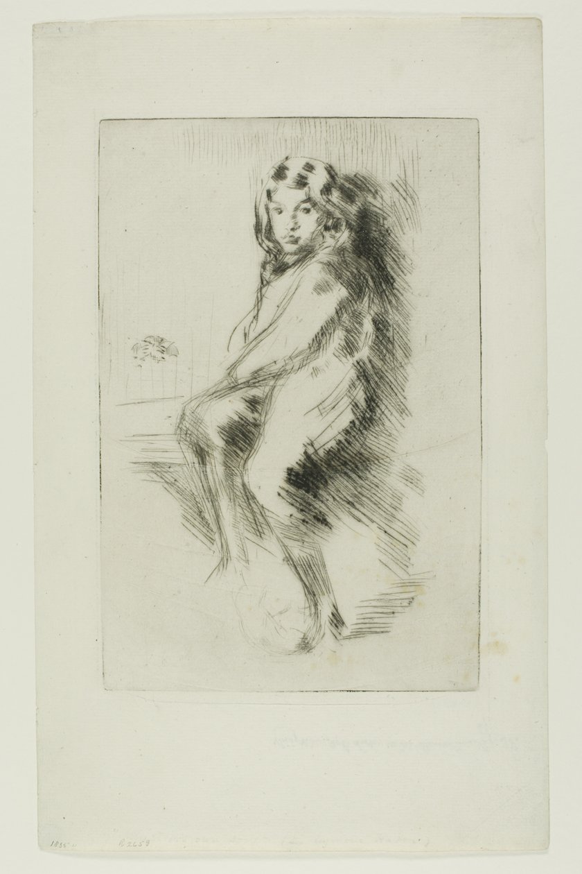The Boy (Charlie Hanson) av James Abbott McNeill Whistler