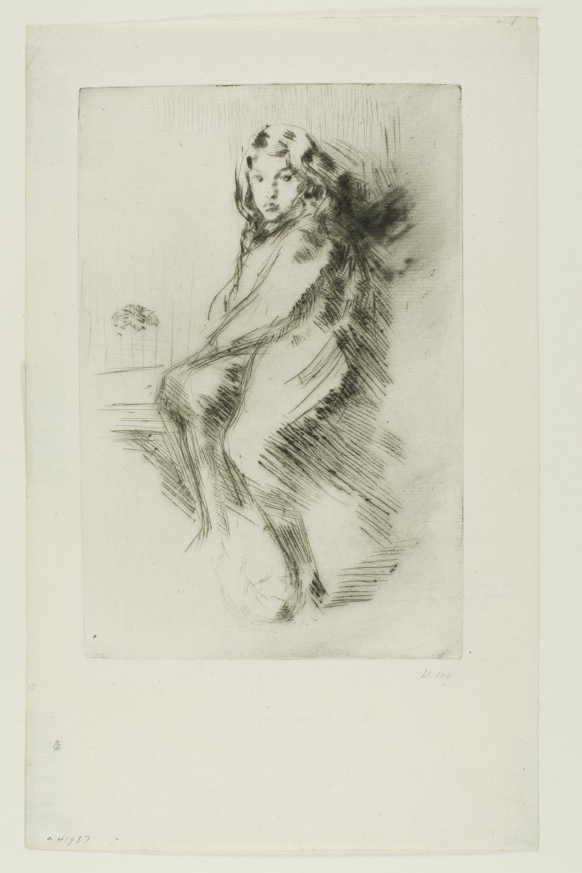 The Boy (Charlie Hanson) av James Abbott McNeill Whistler