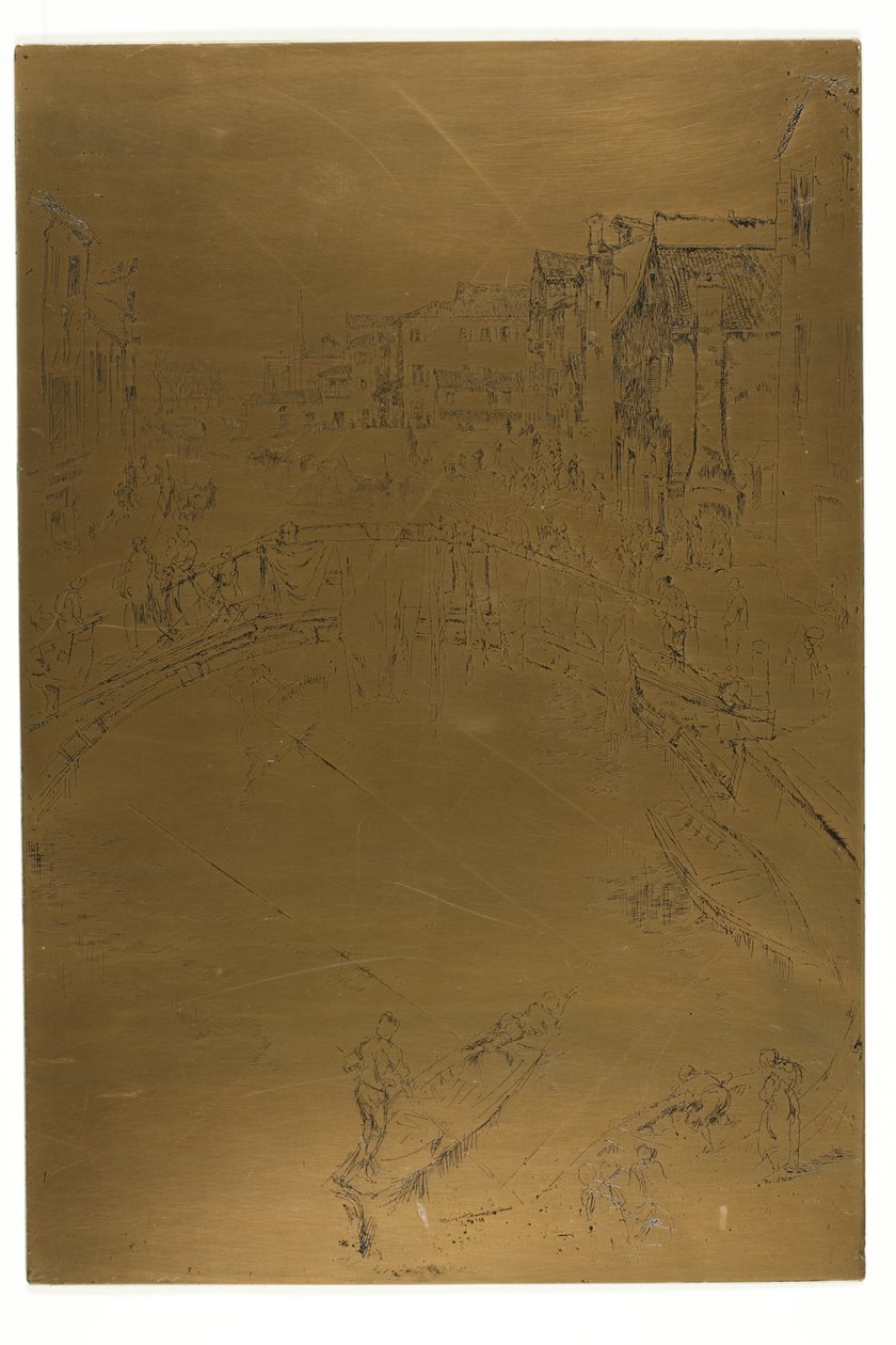 The Bridge, Santa Marta av James McNeill Whistler