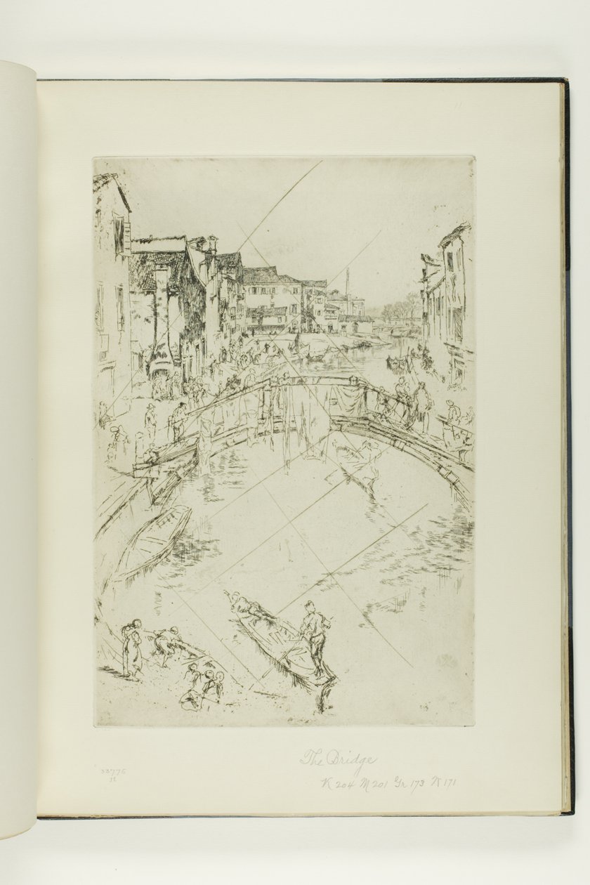 The Bridge, Santa Marta av James McNeill Whistler