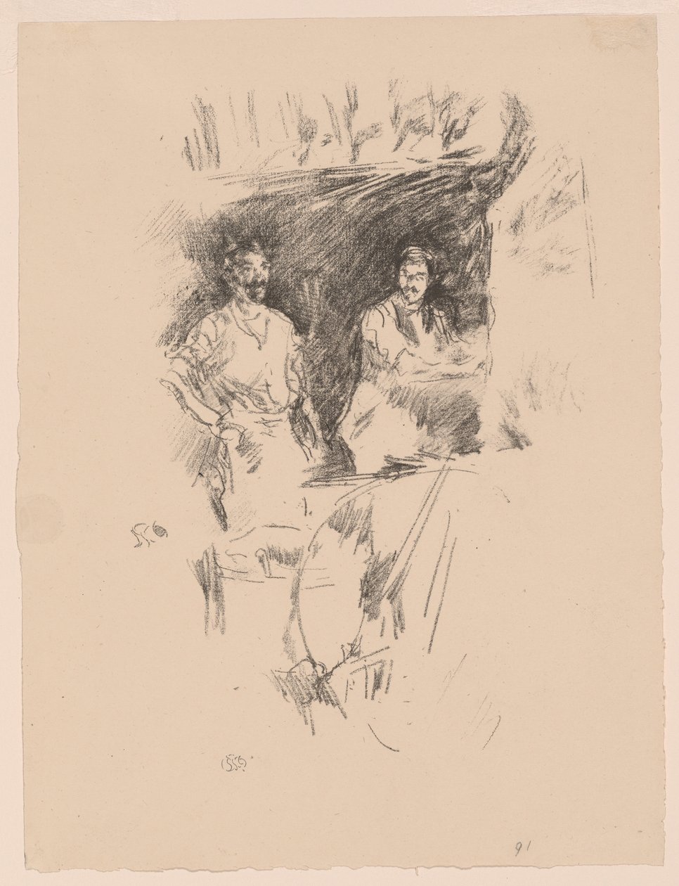 Bröderna av James McNeill Whistler