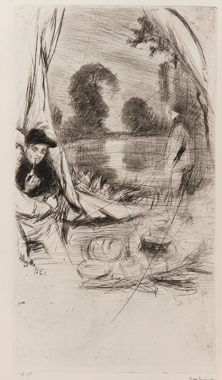 Lägret av James Abbott McNeill Whistler