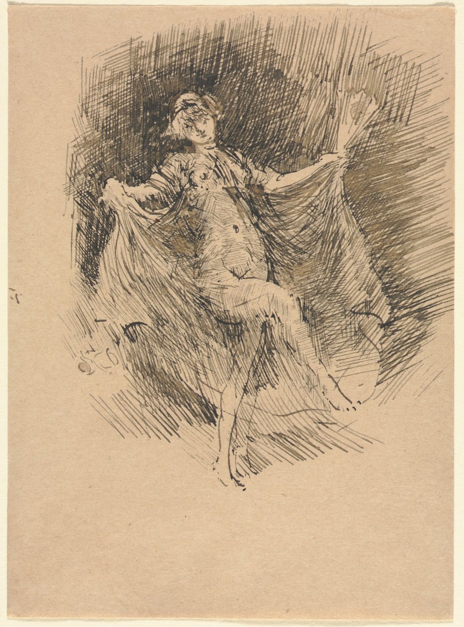Dansaren, nr 1 av James McNeill Whistler