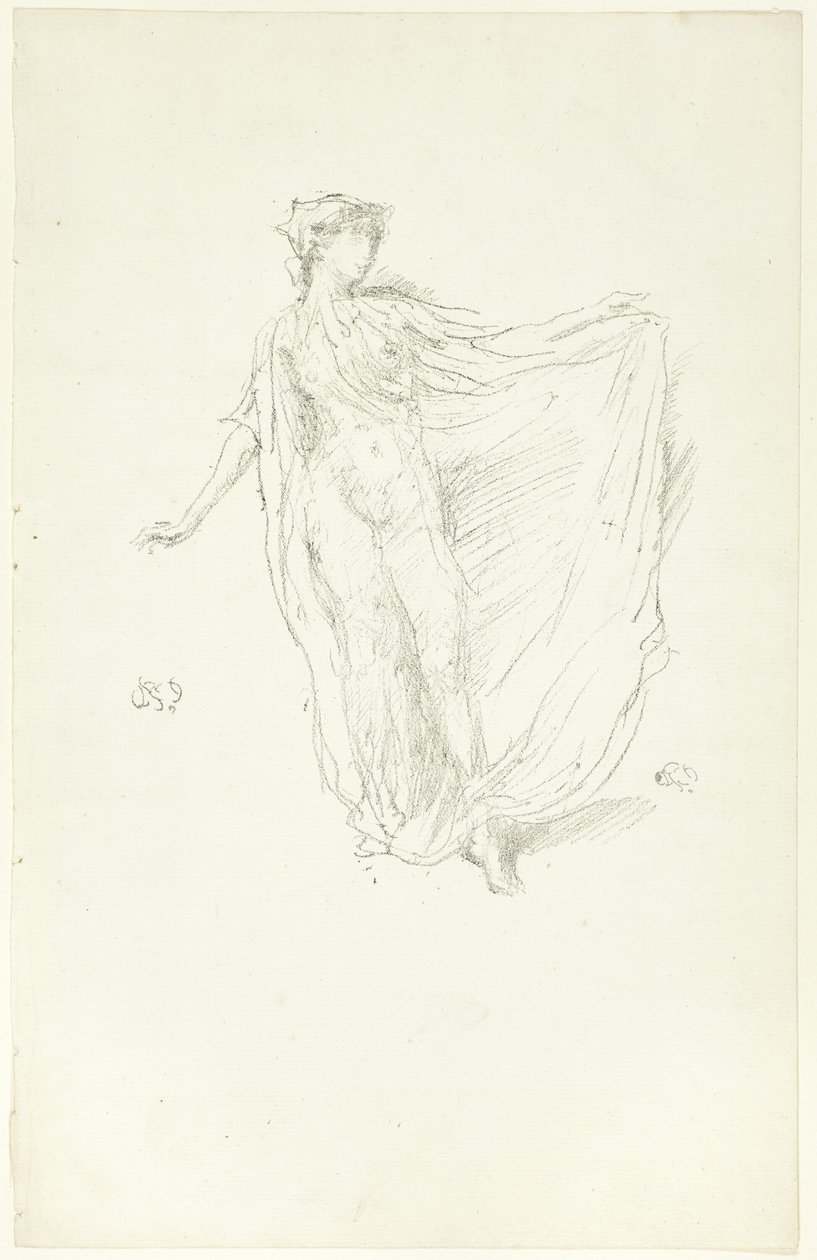 Den dansande flickan av James Abbott McNeill Whistler
