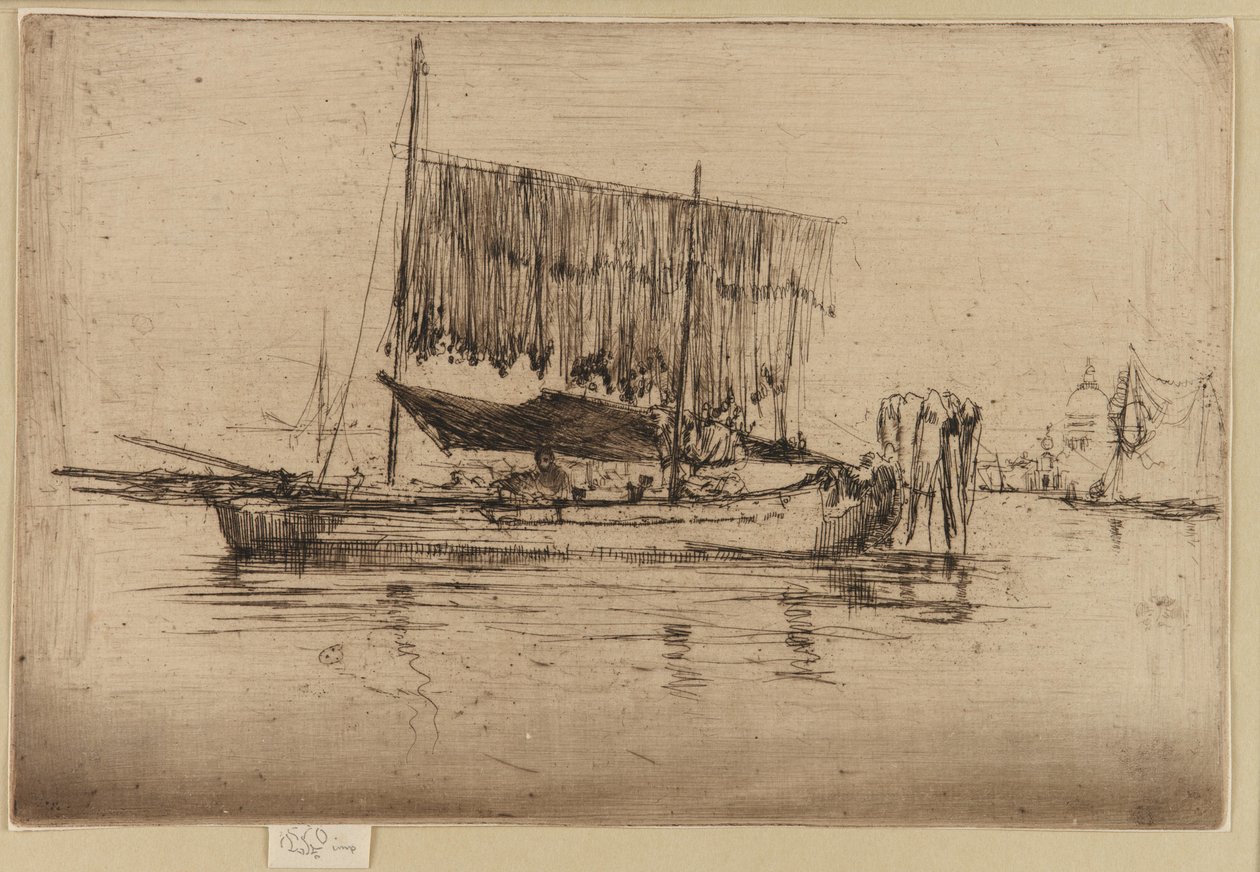 Fiskebåten av James Abbott McNeill Whistler