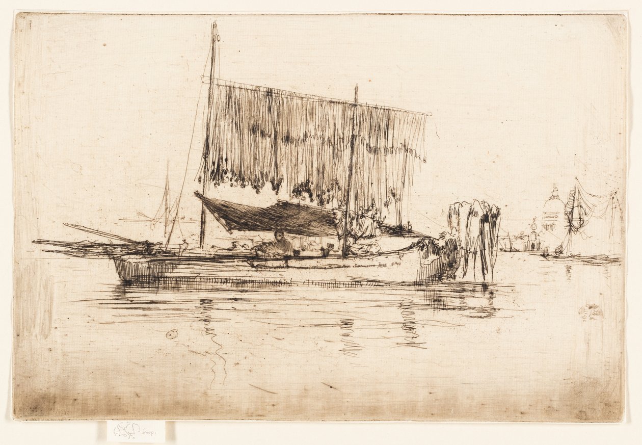 Fiskebåten av James Abbott McNeill Whistler
