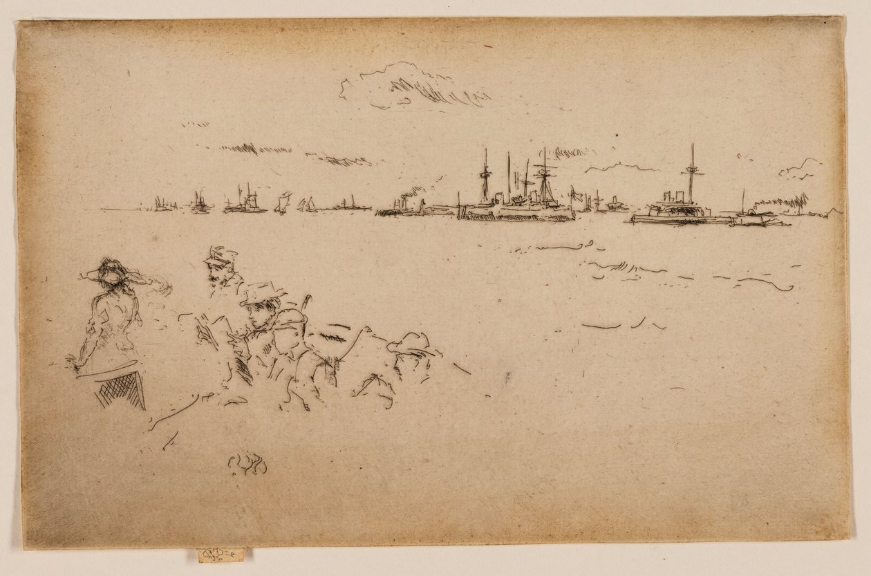 Flottan: Övervakare av James Abbott McNeill Whistler