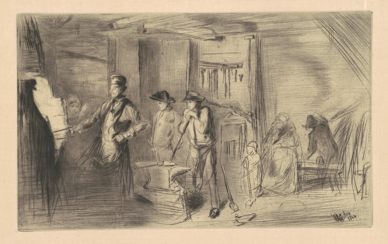 Smedjan av James Abbott McNeill Whistler