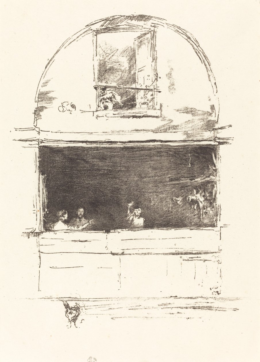 Smedjan, Passage du Dragon av James Abbott McNeill Whistler
