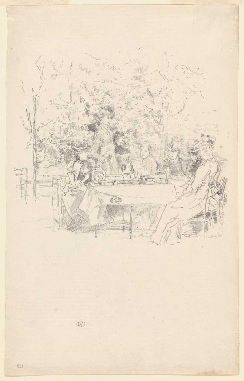 Trädgården av James Abbott McNeill Whistler