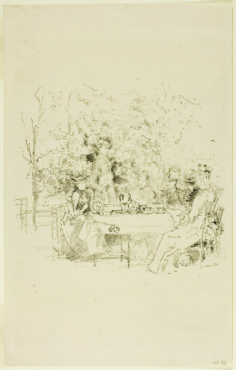 Trädgården av James Abbott McNeill Whistler