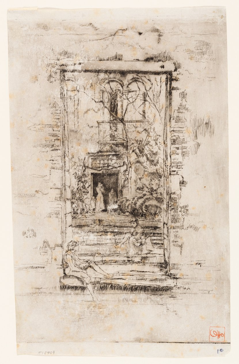 Trädgården av James Abbott McNeill Whistler