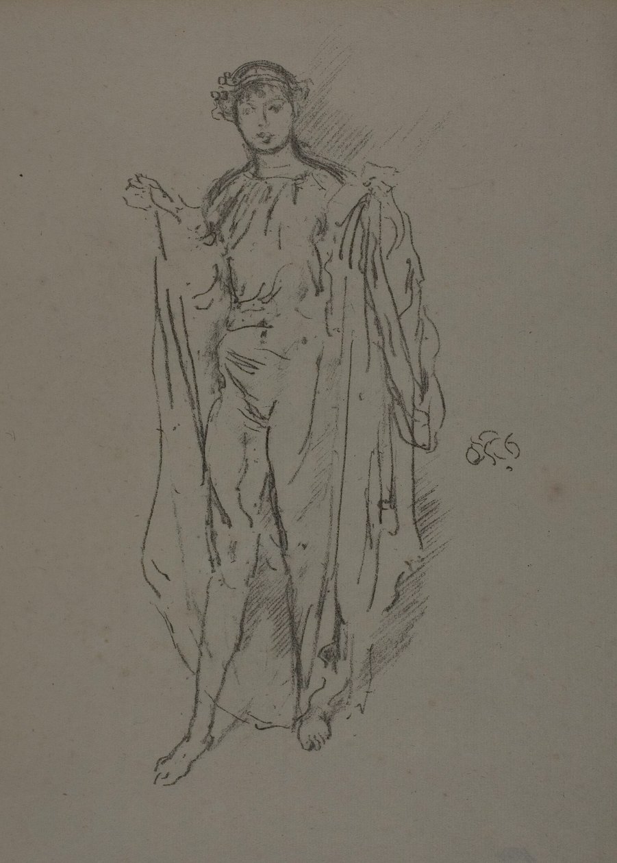 Flickan av James Abbott McNeill Whistler