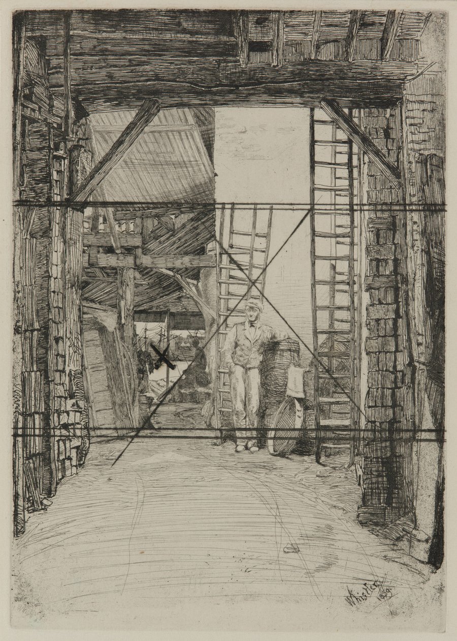 Lime-brännaren av James Abbott McNeill Whistler