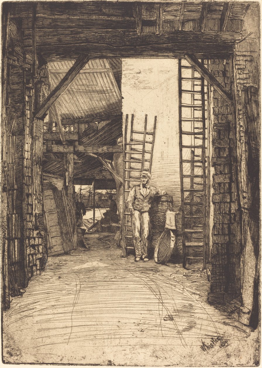Lime-brännaren av James Abbott McNeill Whistler