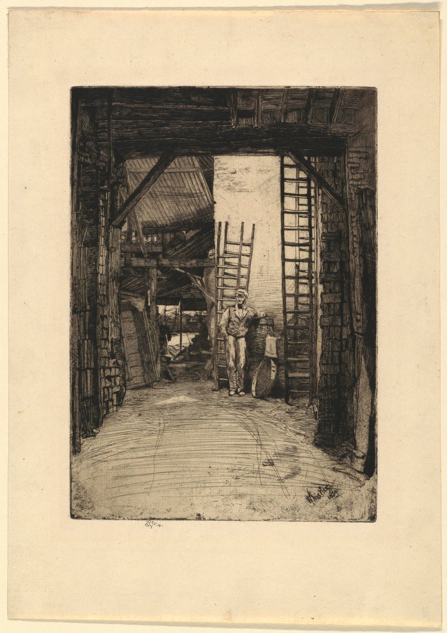 Lime-brännaren av James Abbott McNeill Whistler