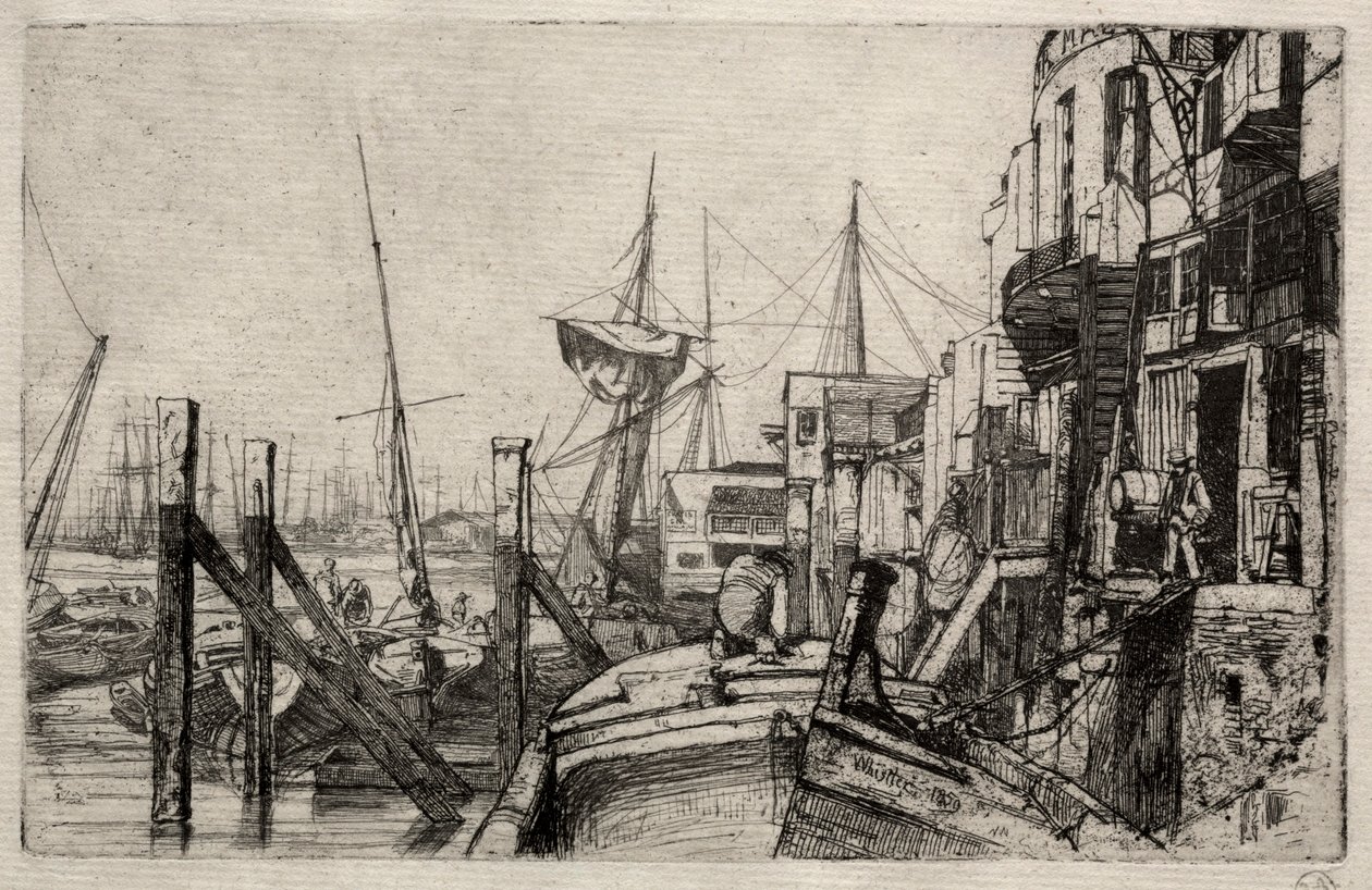 The Limehouse av James McNeill Whistler