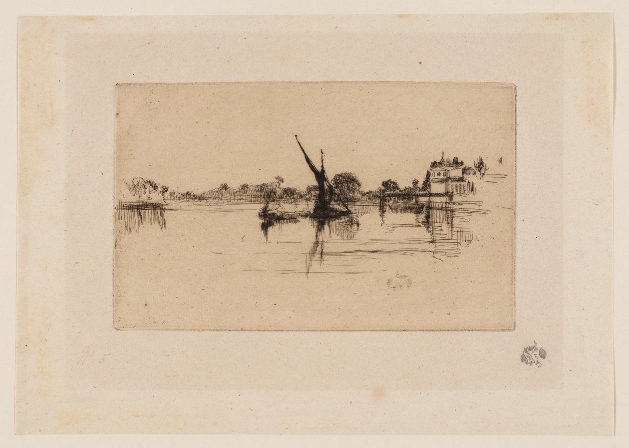 Den lille Putney av James Abbott McNeill Whistler
