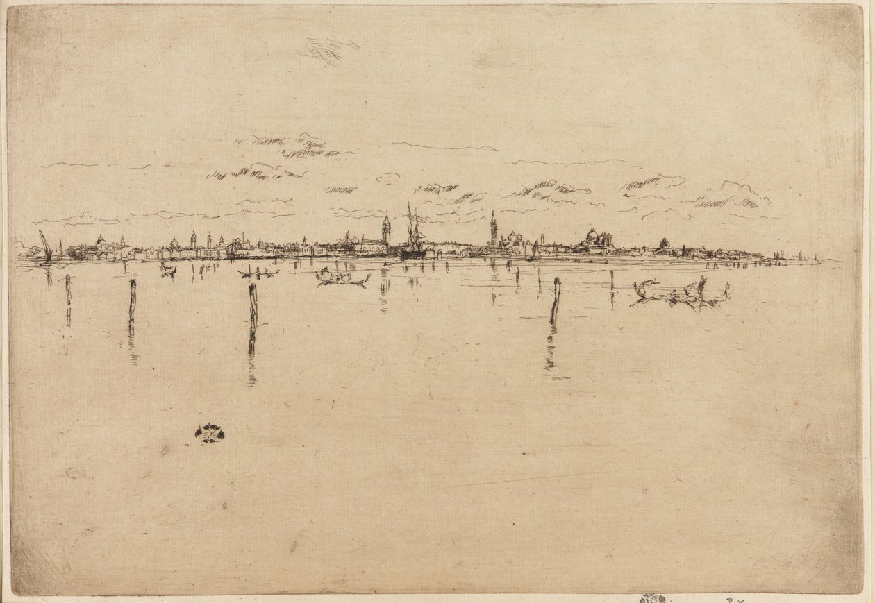 Lilla Venedig av James Abbott McNeill Whistler
