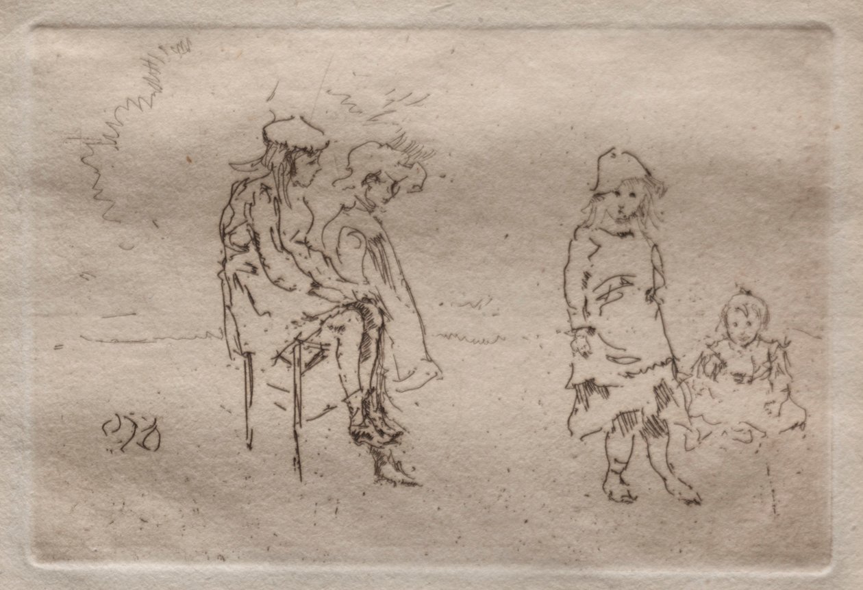 Menpes-barnen av James McNeill Whistler
