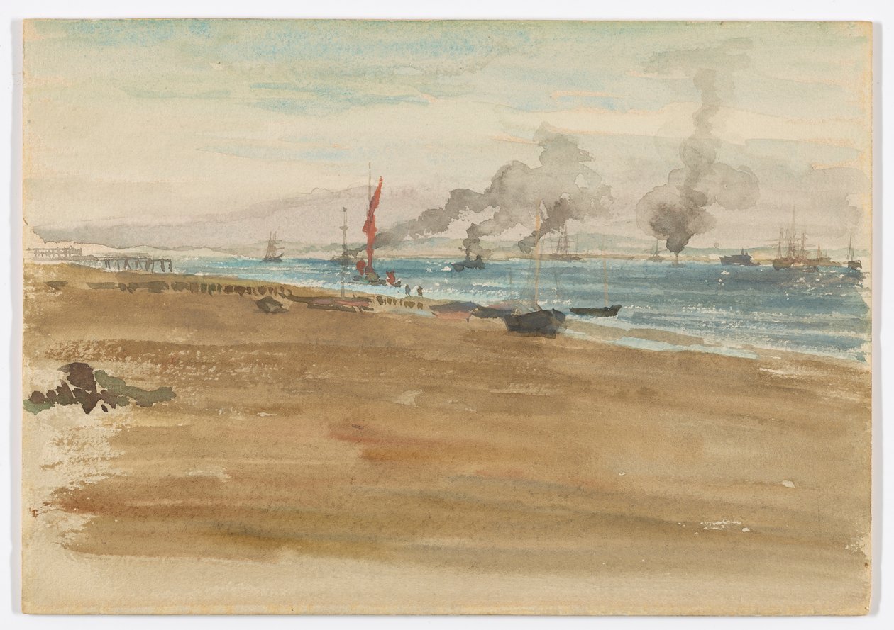 Flodens mynning av James Abbott McNeill Whistler