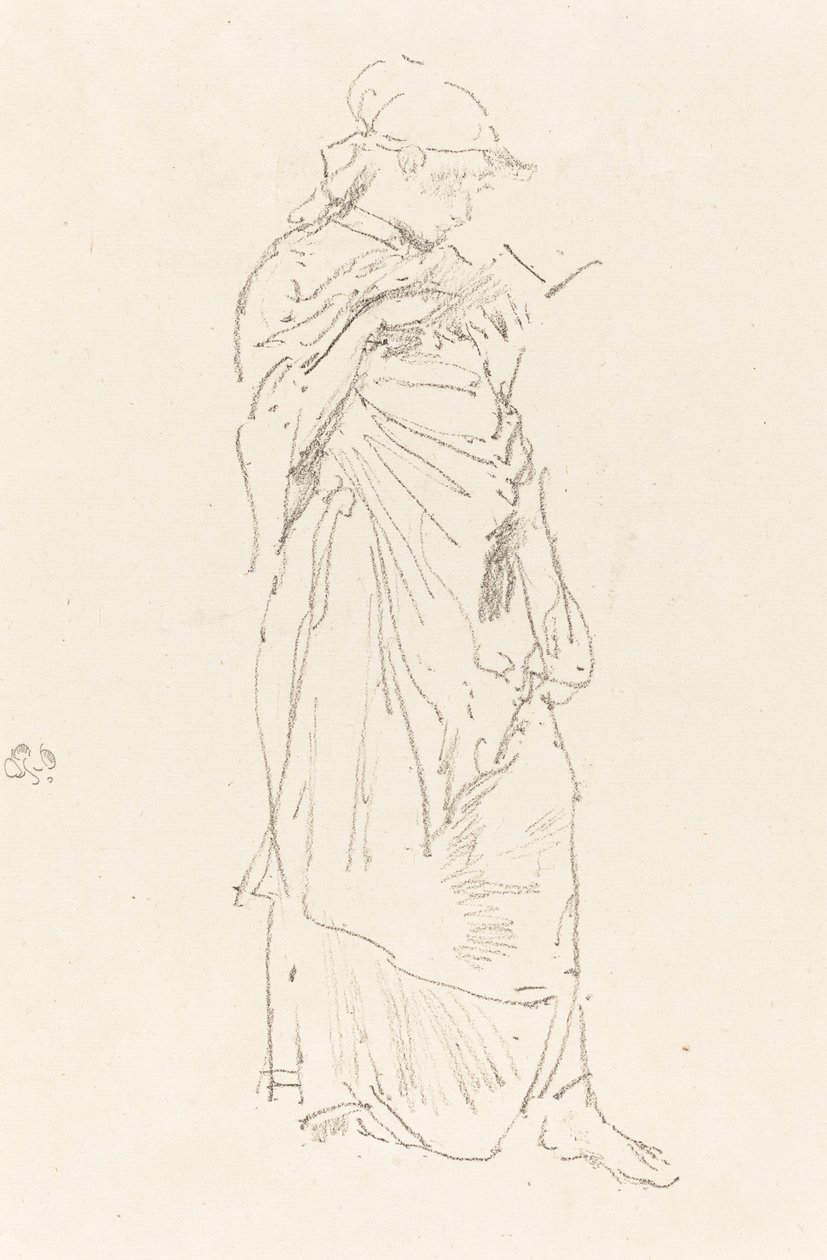 Romanen: Flickläsning av James Abbott McNeill Whistler