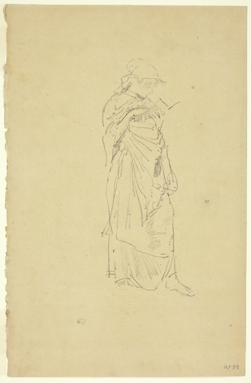 Romanen: Flickläsning av James Abbott McNeill Whistler