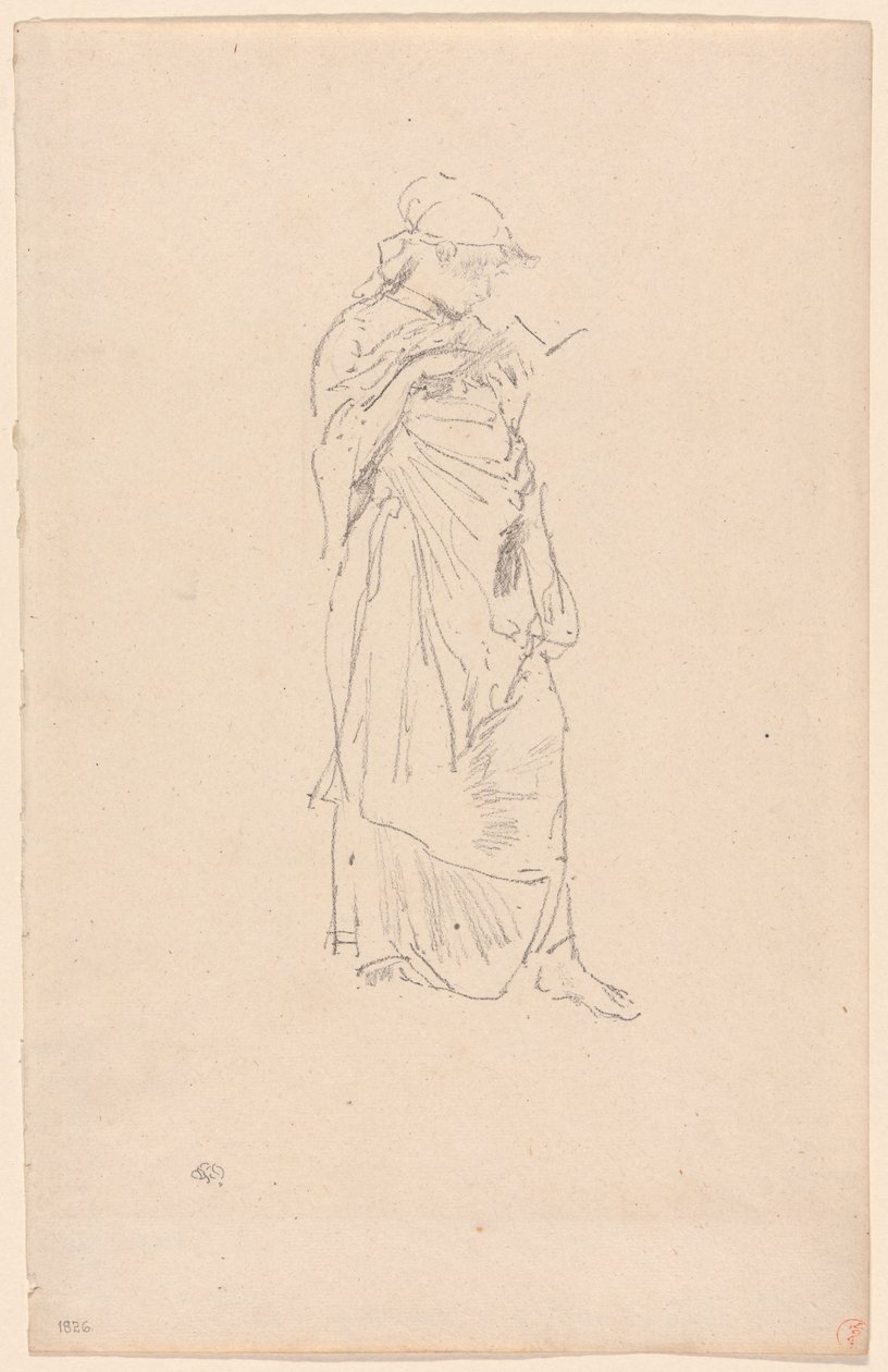 Romanen: Flickläsning av James Abbott McNeill Whistler