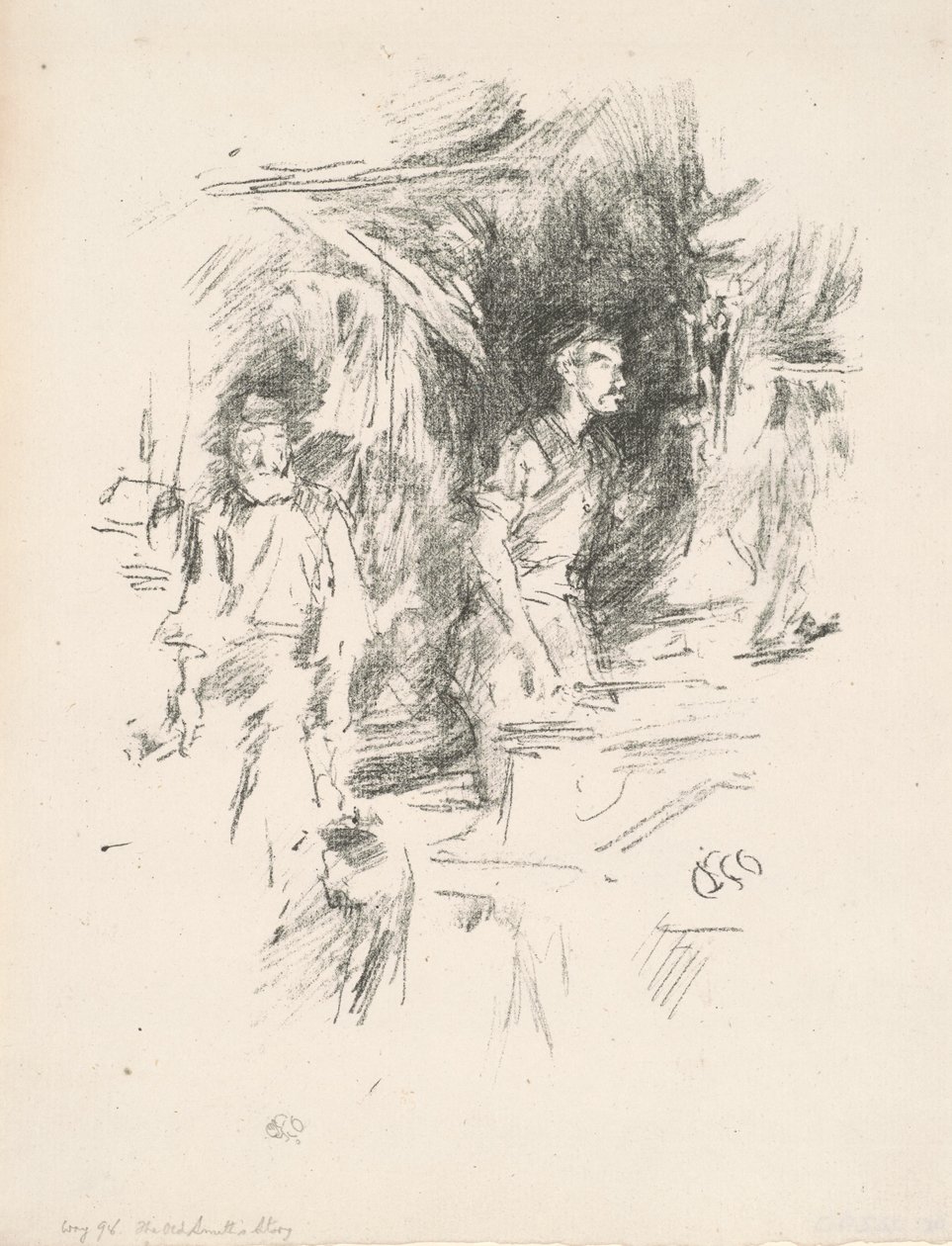 Den gamle Smiths berättelse av James Abbott McNeill Whistler