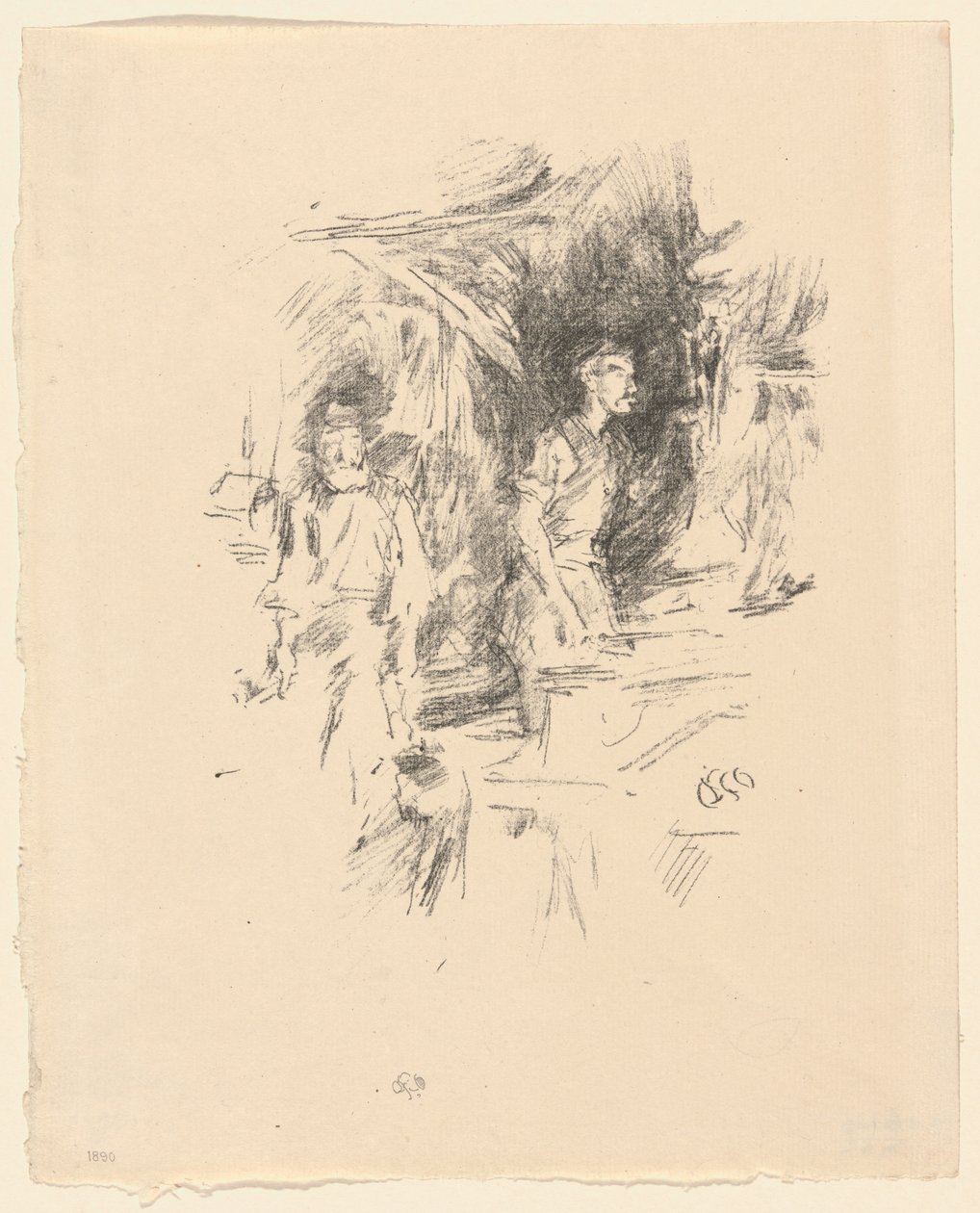 Den gamle smedens berättelse av James McNeill Whistler