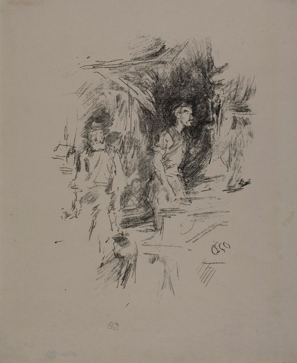 Den gamle smedens berättelse av James McNeill Whistler