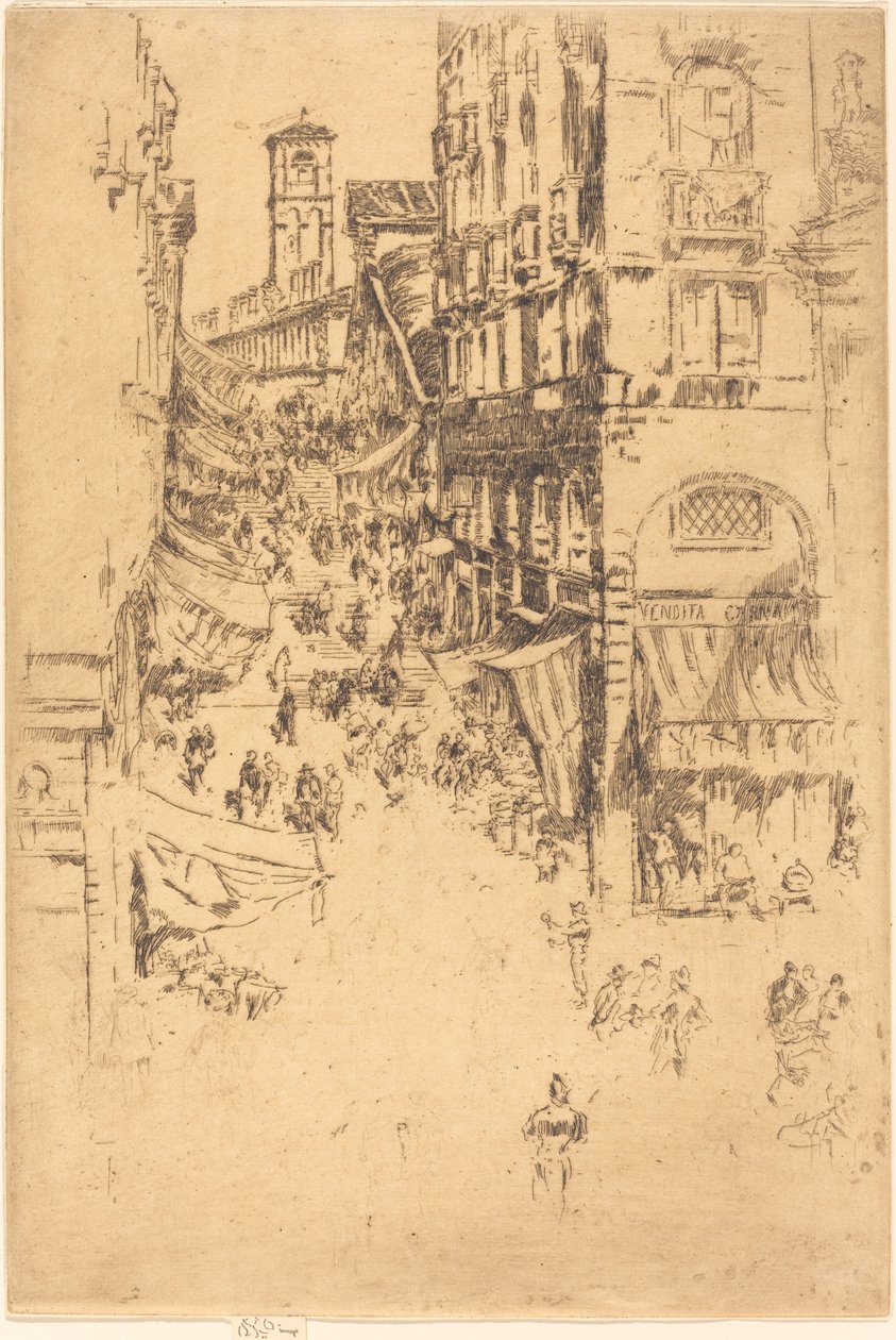 Rialto av James Abbott McNeill Whistler