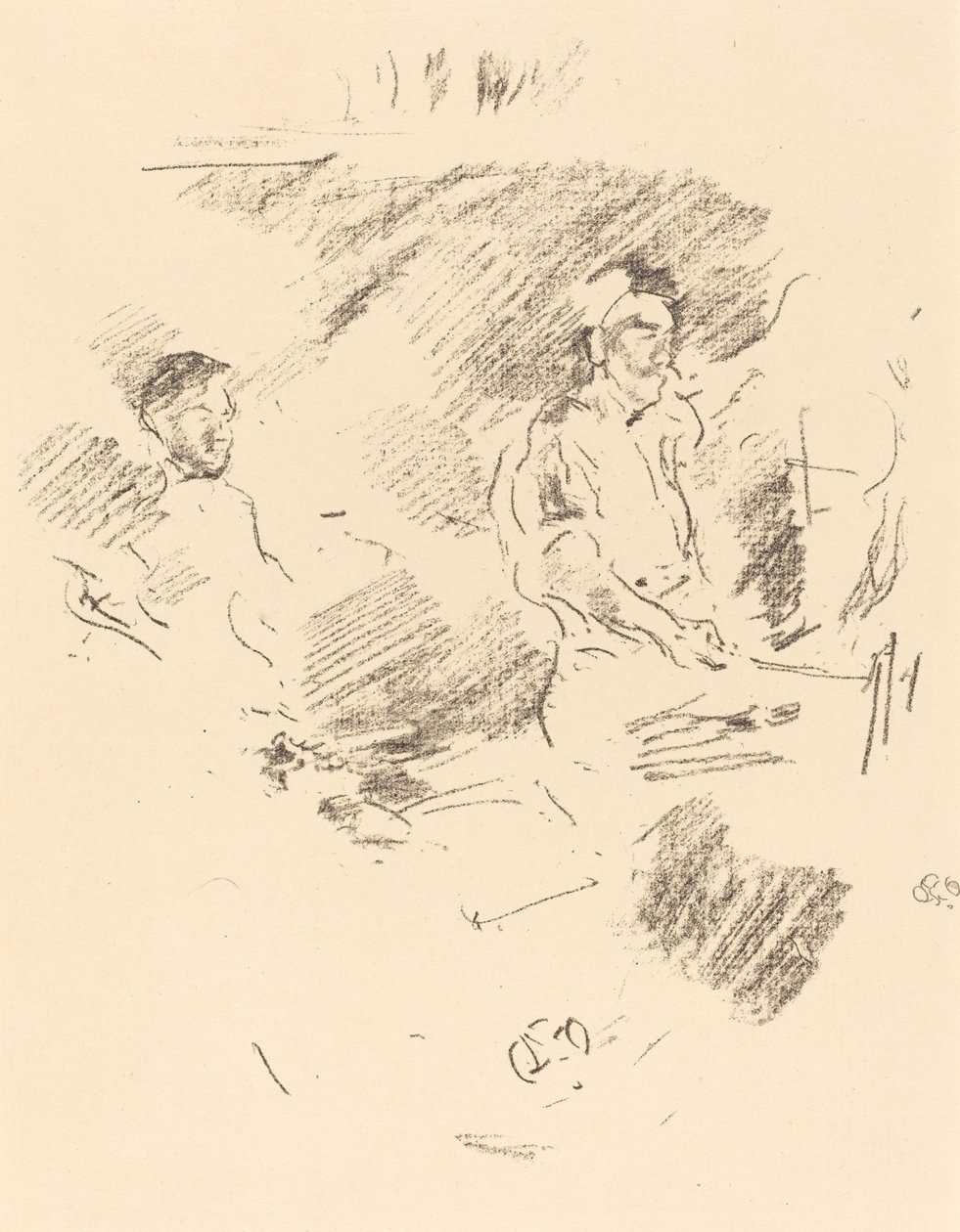 Den starka armen av James Abbott McNeill Whistler