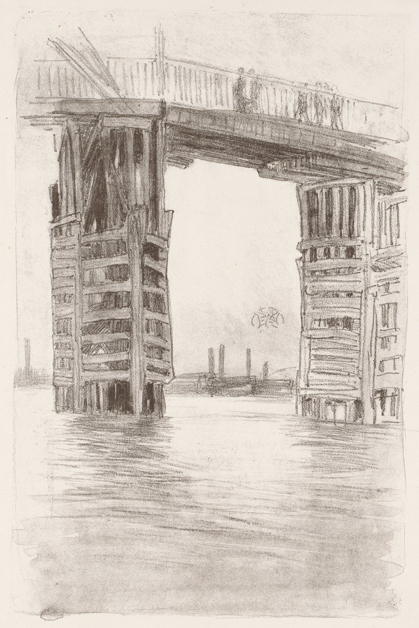 Den höga bron av James McNeill Whistler