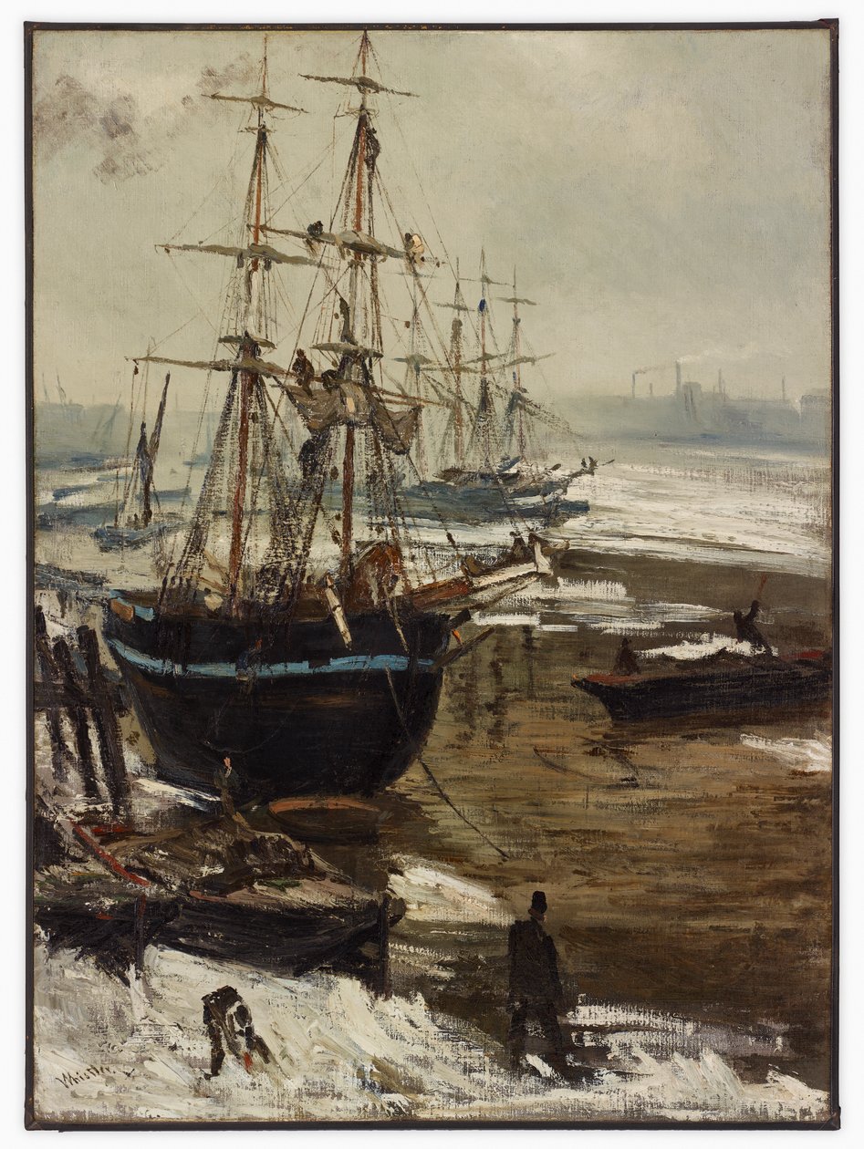 Themsen i is av James Abbott McNeill Whistler
