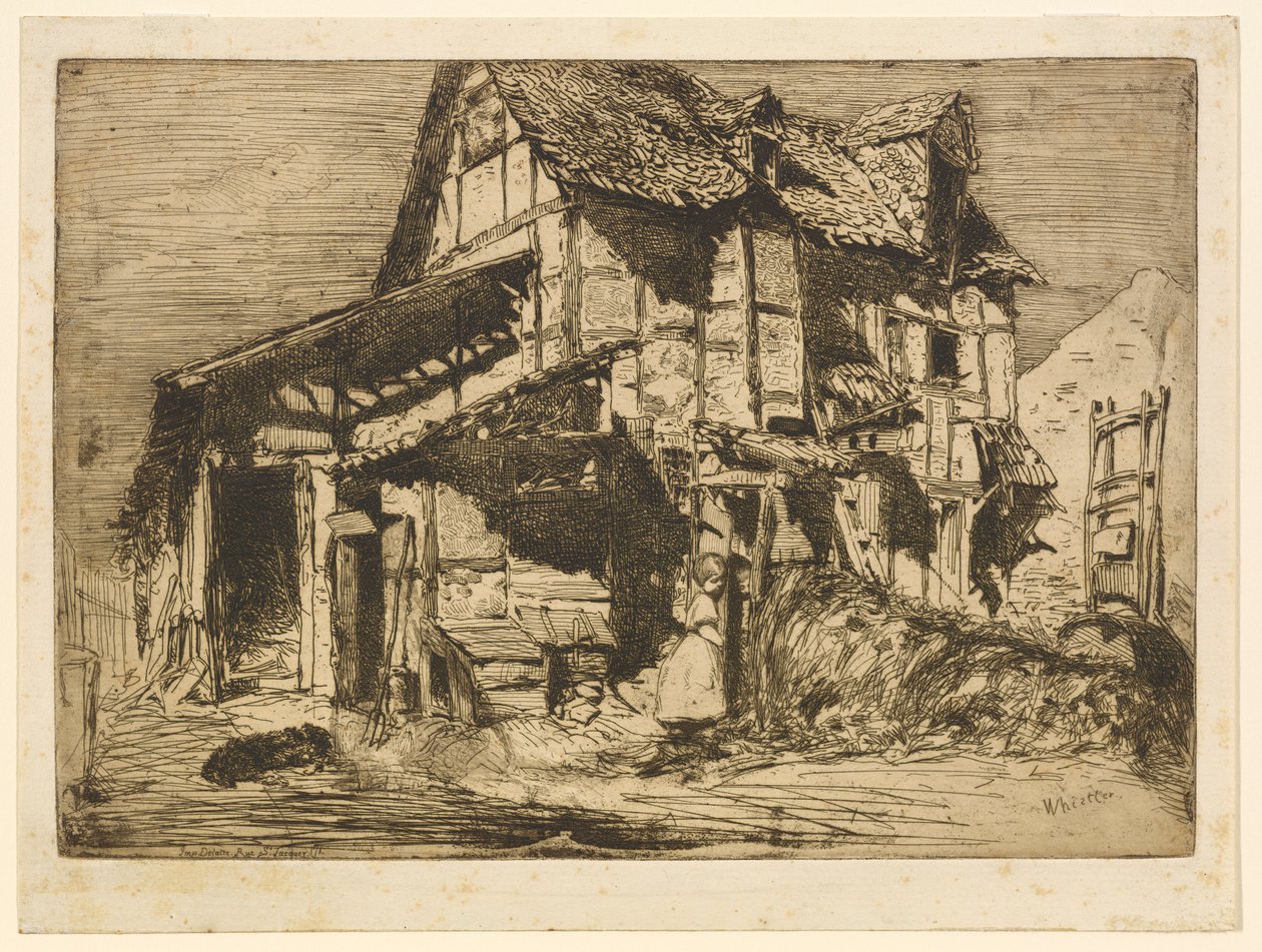 Den osäkra hyresgården av James Abbott McNeill Whistler