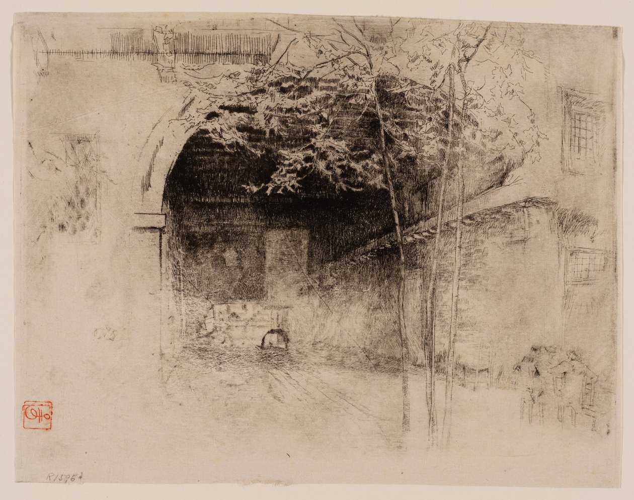 Färja av James Abbott McNeill Whistler