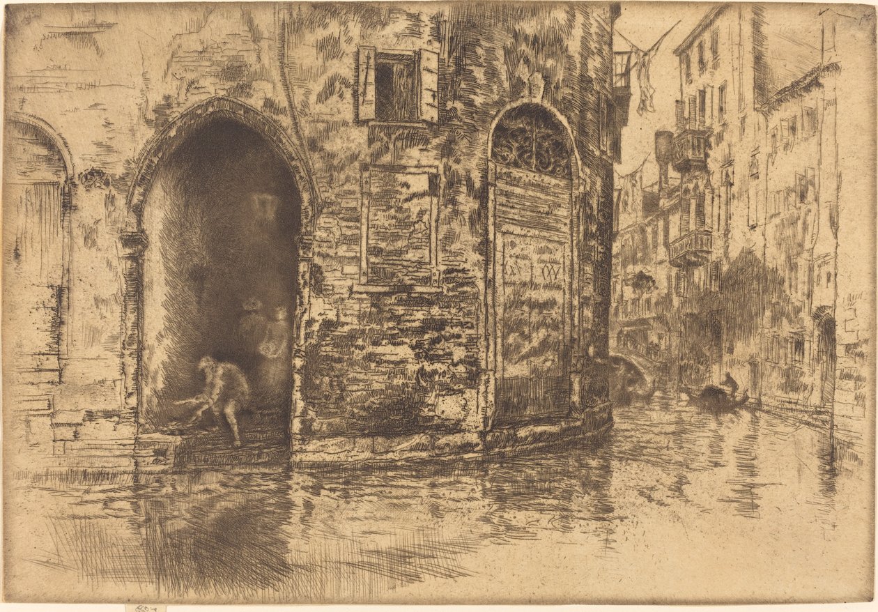 Två dörröppningar av James Abbott McNeill Whistler