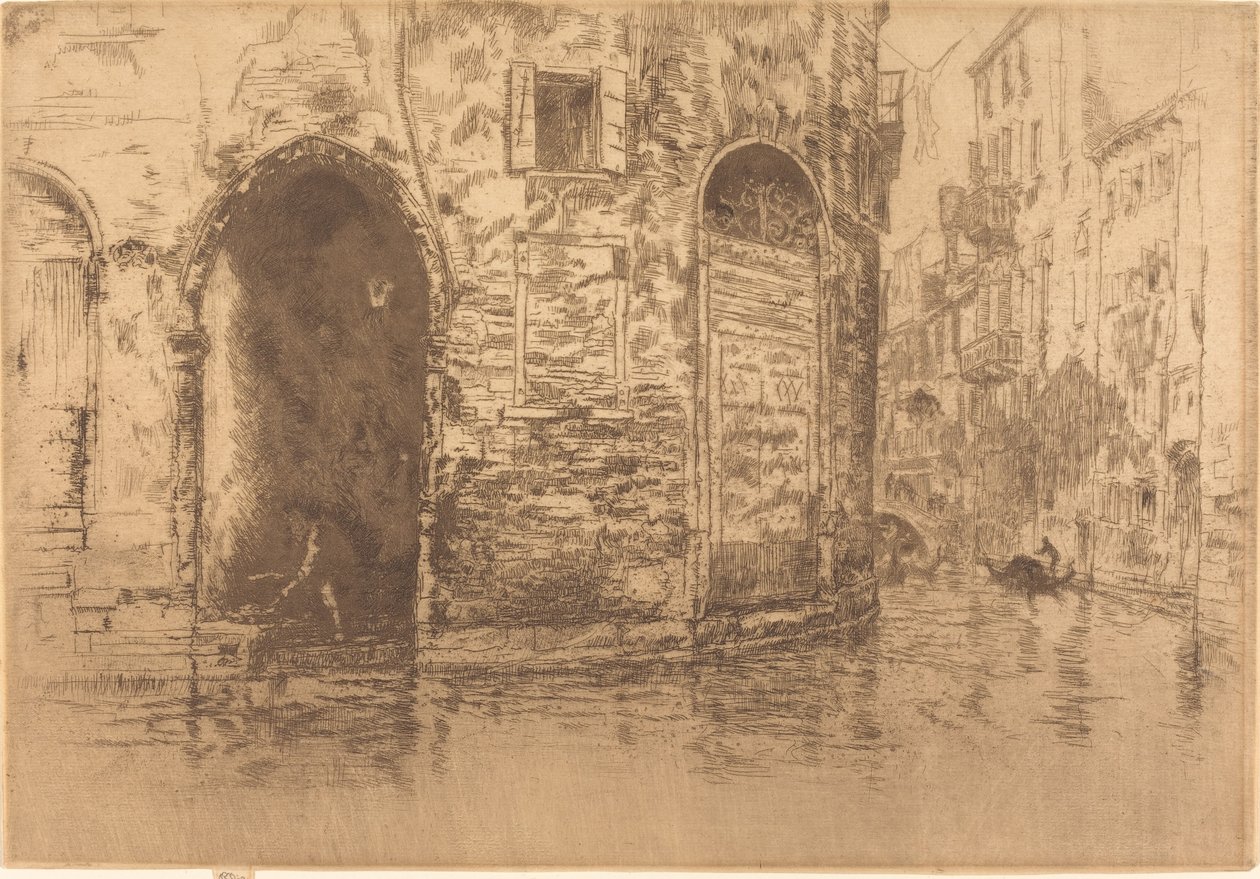 Två dörröppningar av James Abbott McNeill Whistler