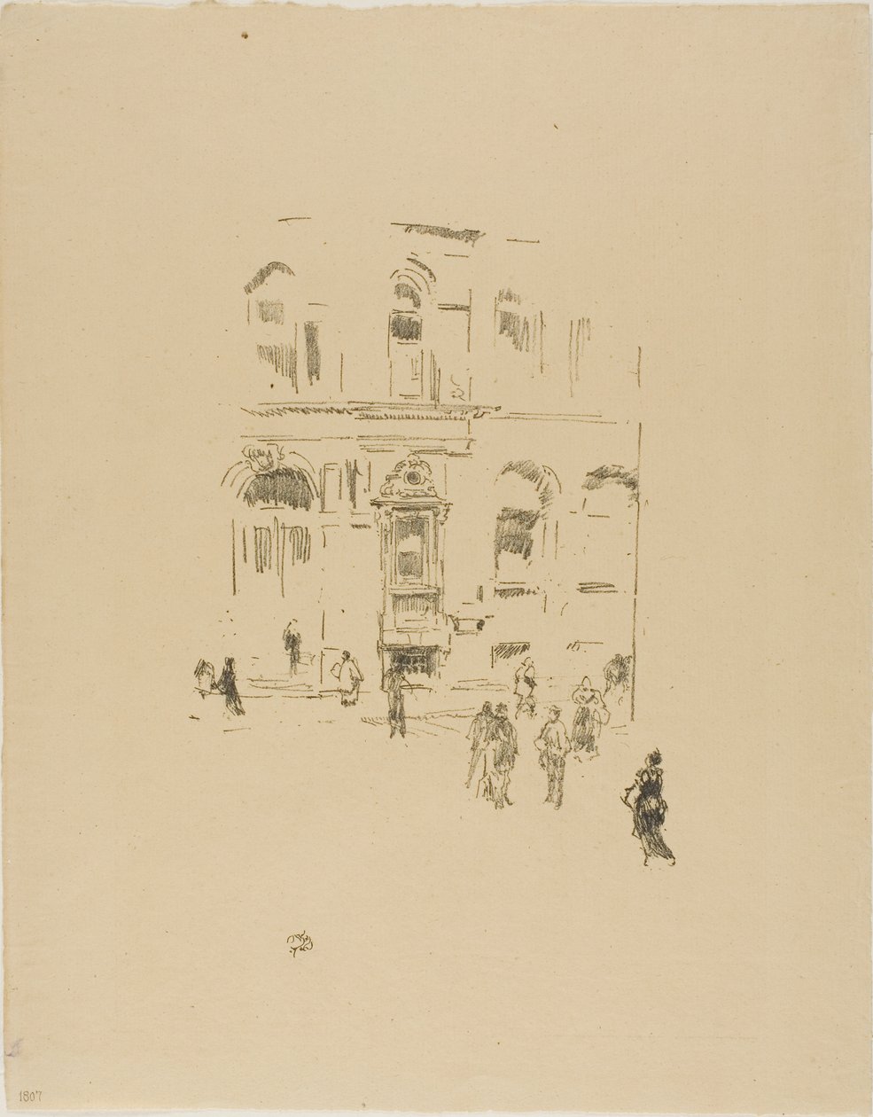 Victory Club av James Abbott McNeill Whistler