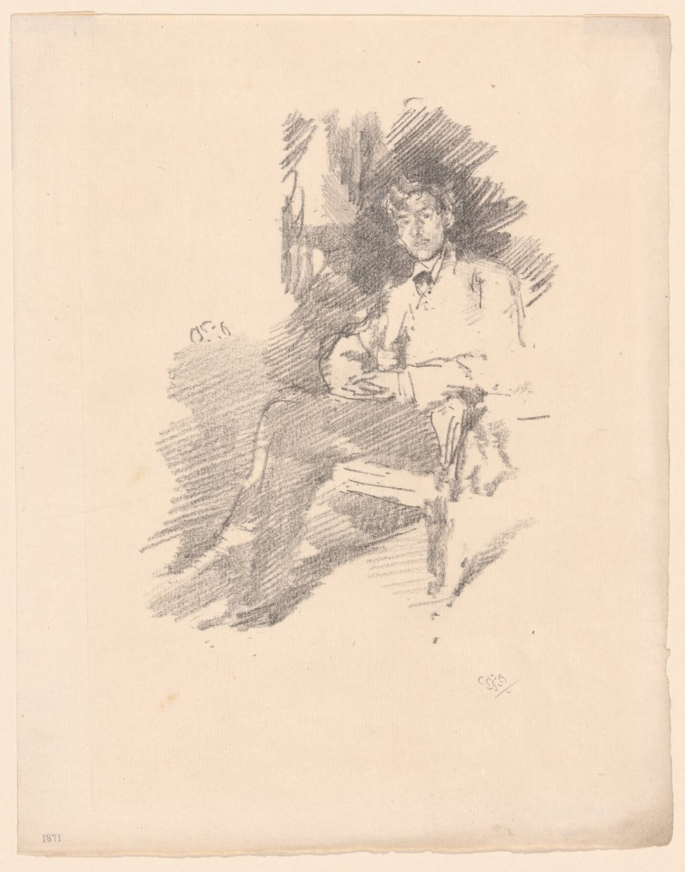 Walter Sickert av James Abbott McNeill Whistler