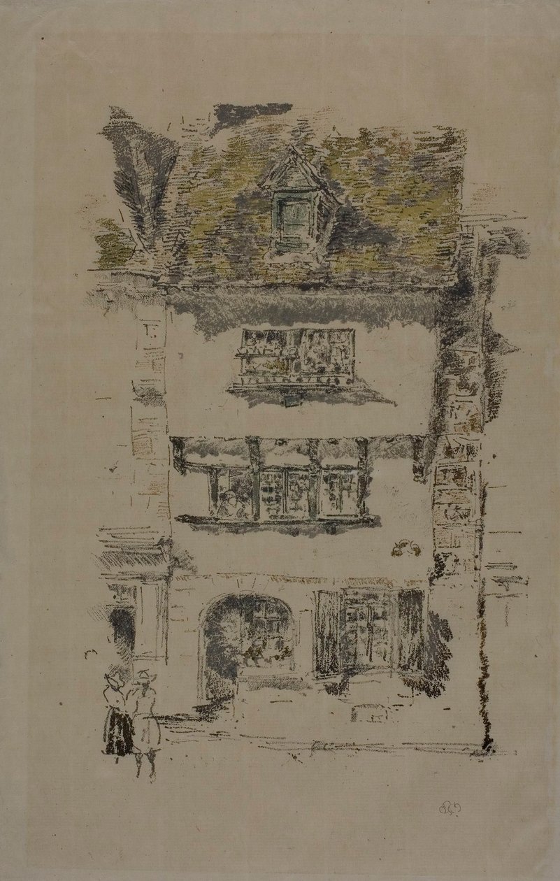 Gula huset, Lannion av James McNeill Whistler